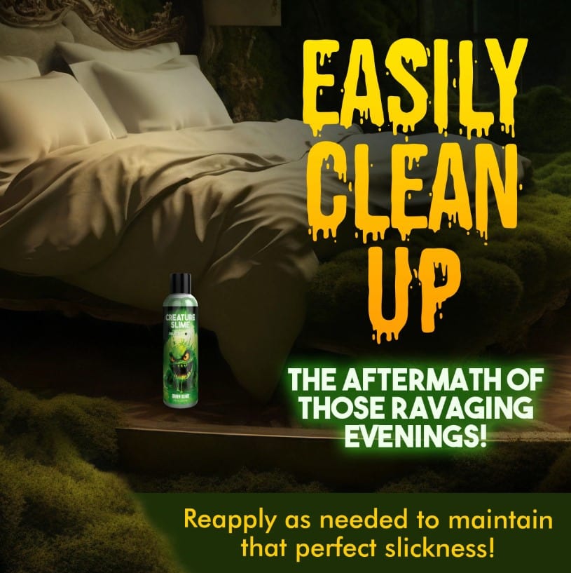 Creature Slime - Green H2O Lube - 4oz