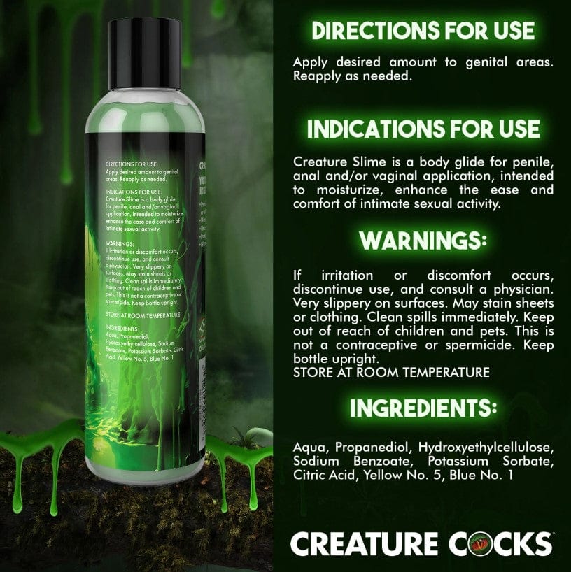 Creature Slime - Green H2O Lube - 8oz