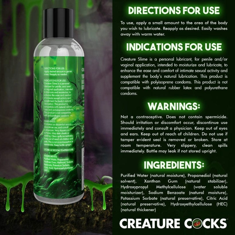 Creature Slime Water-Based Lube 8oz