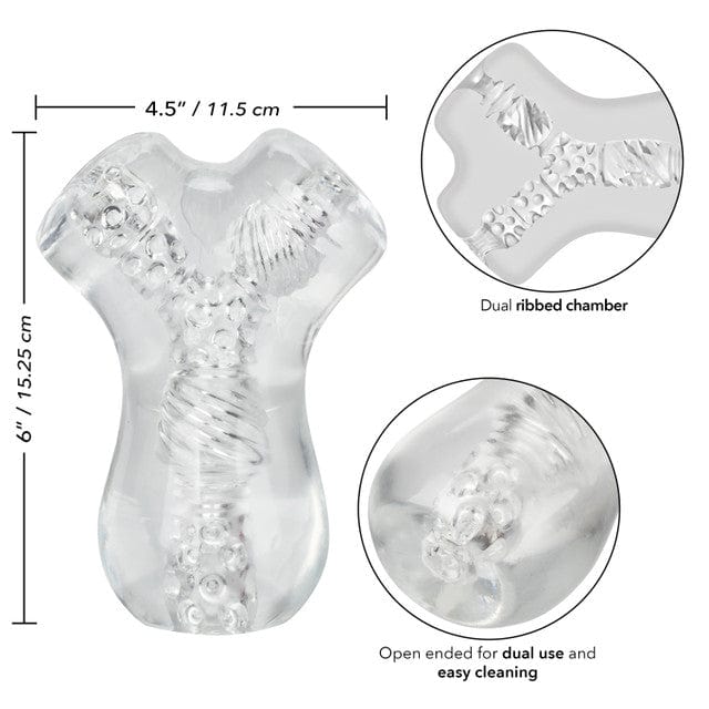 Cyclone Dual Chamber Frotting Stroker