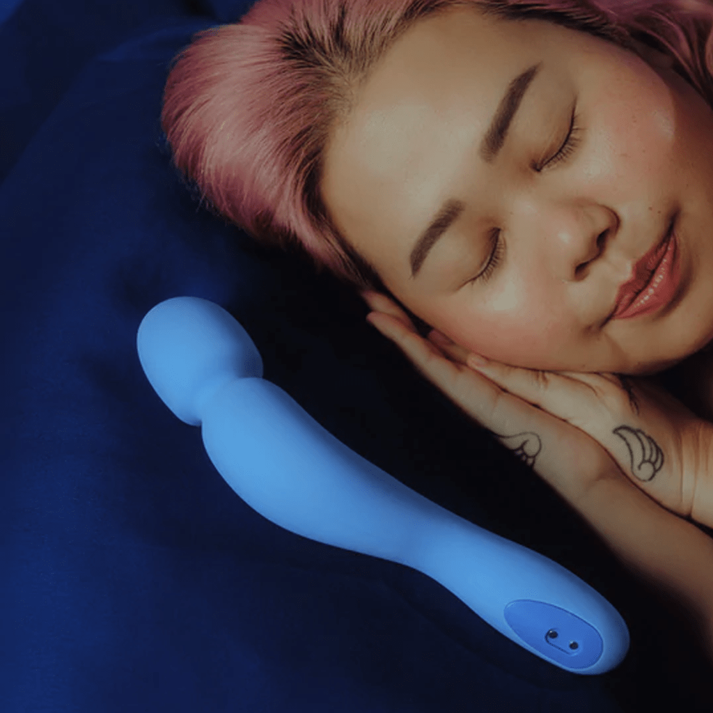 Dame Com Wand Massager - Periwinkle