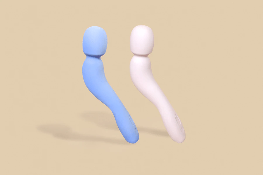 Dame Com Wand Massager - Periwinkle