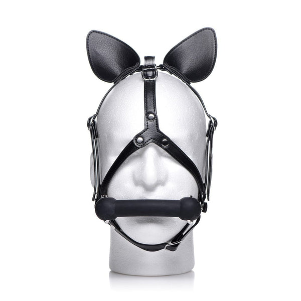Dark Horse Pony Head Harness with Silicone Bit