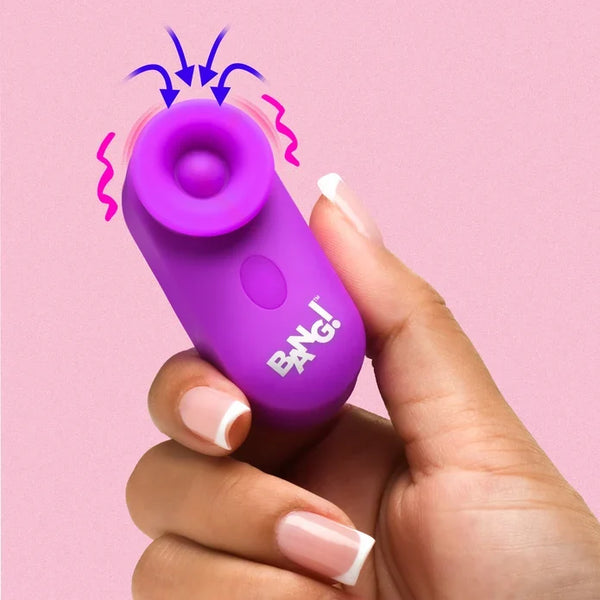 Bang! Mini Clitoral Stimulator - Purple