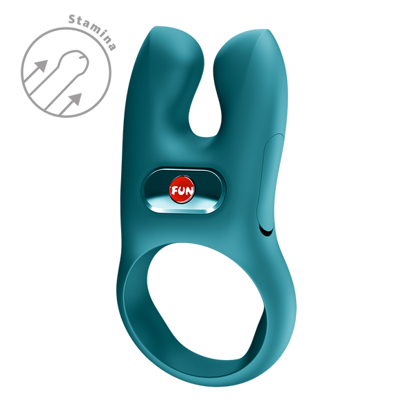 Fun Factory Nōs Green Vibrating Cock Ring