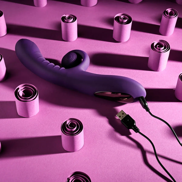 Playboy Curlicue Classic Rabbit Vibrator