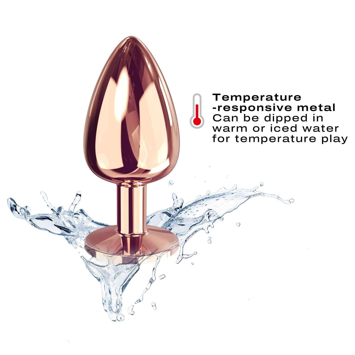 Dorcel Diamond Anal Plug – Rose Gold (Large)