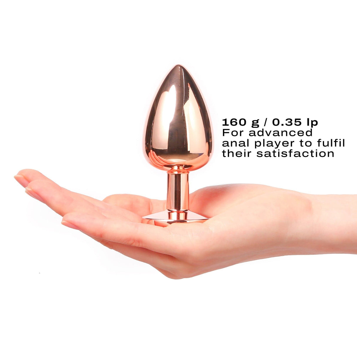 Dorcel Diamond Anal Plug – Rose Gold (Large)