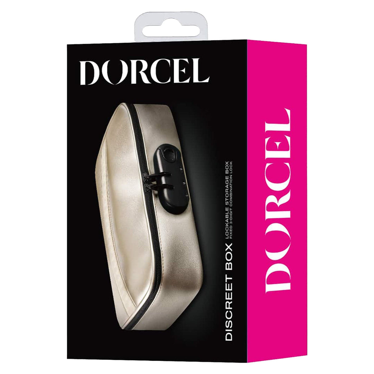 Dorcel Discreet Storage Box - Luxury Gold