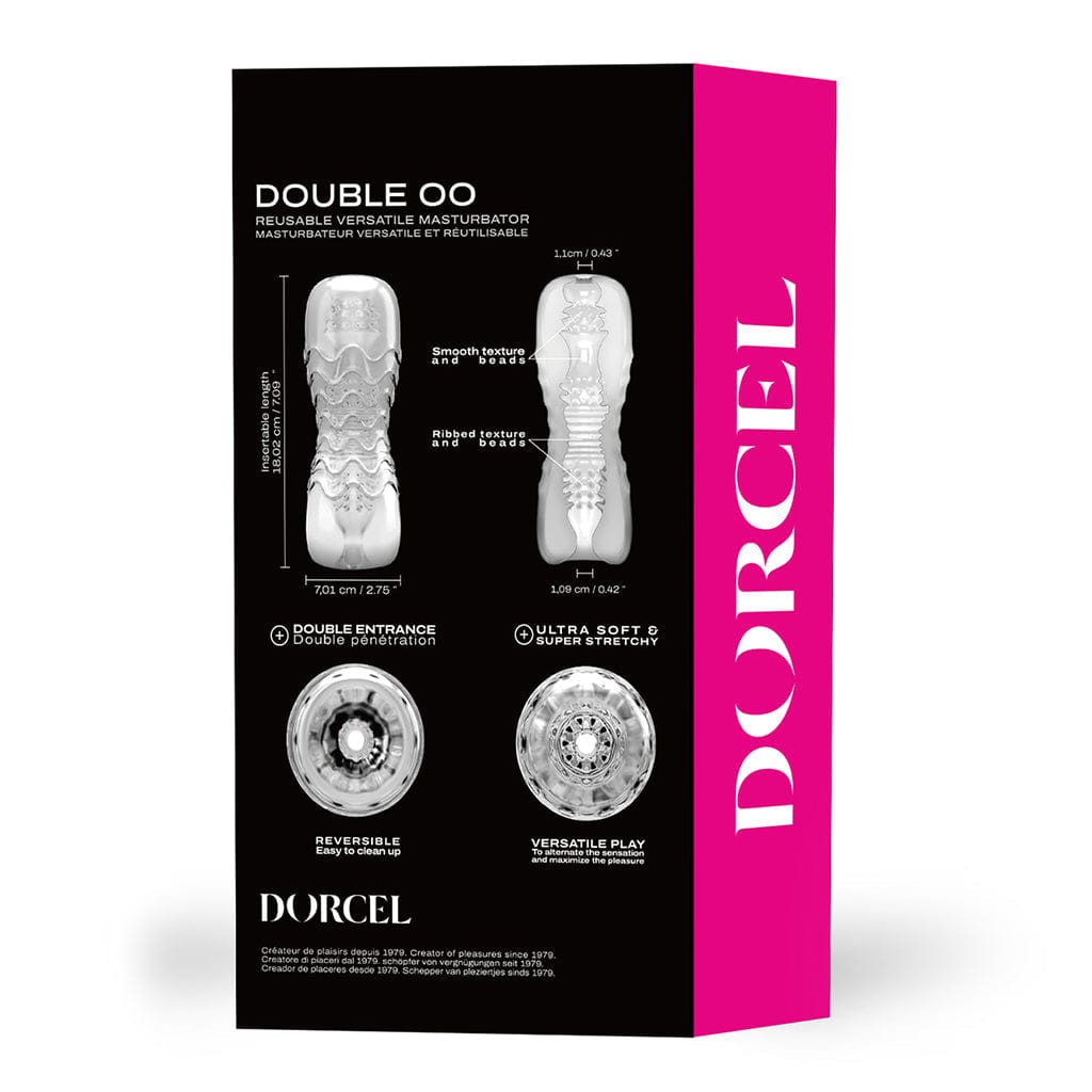 Dorcel DOUBLE Oo Masturbator - Manual Stroker