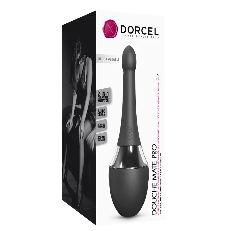 Dorcel Douche Mate Pro: Automatic Anal Douche & Vibrator