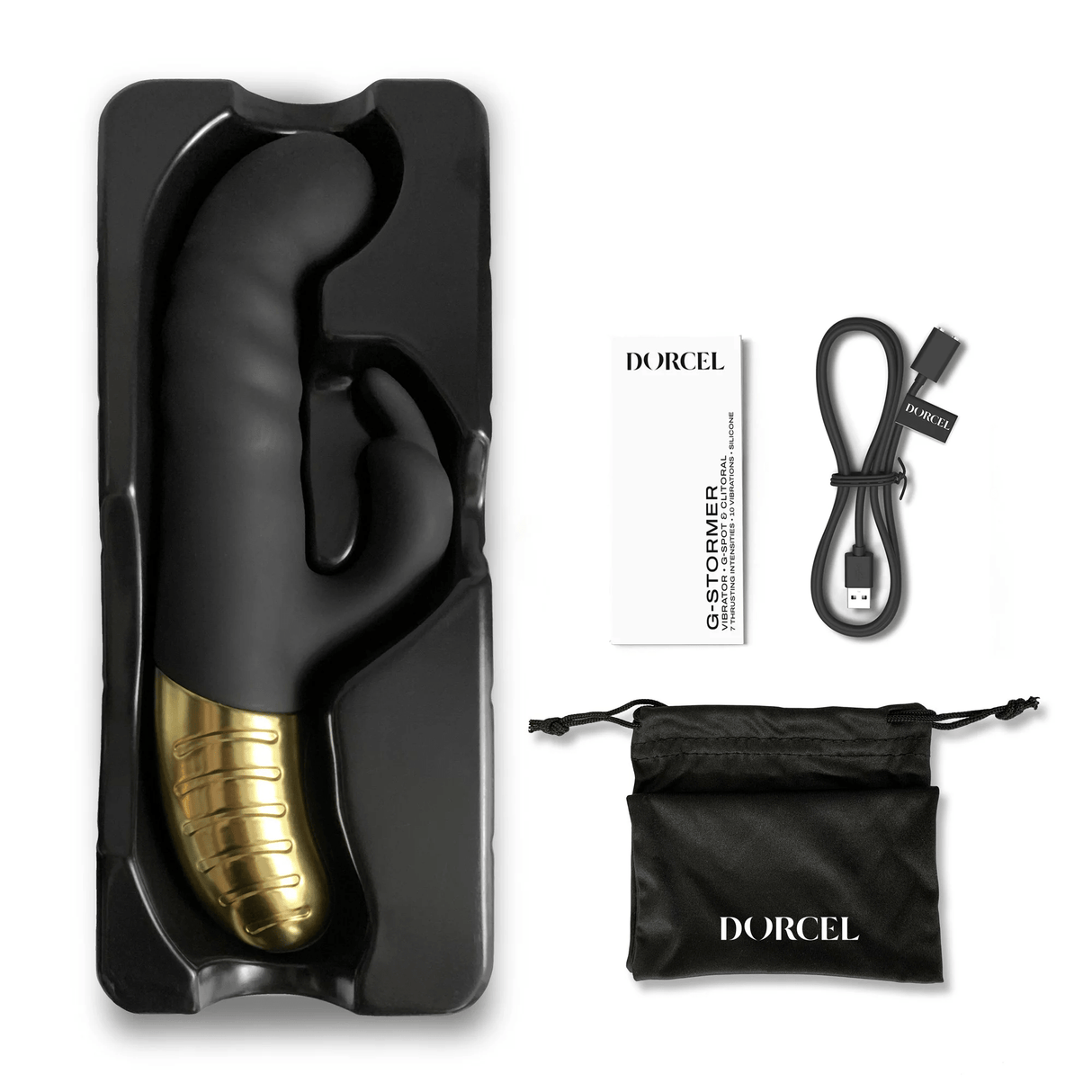 Dorcel G-Stormer Rabbit Vibrator Luxurious