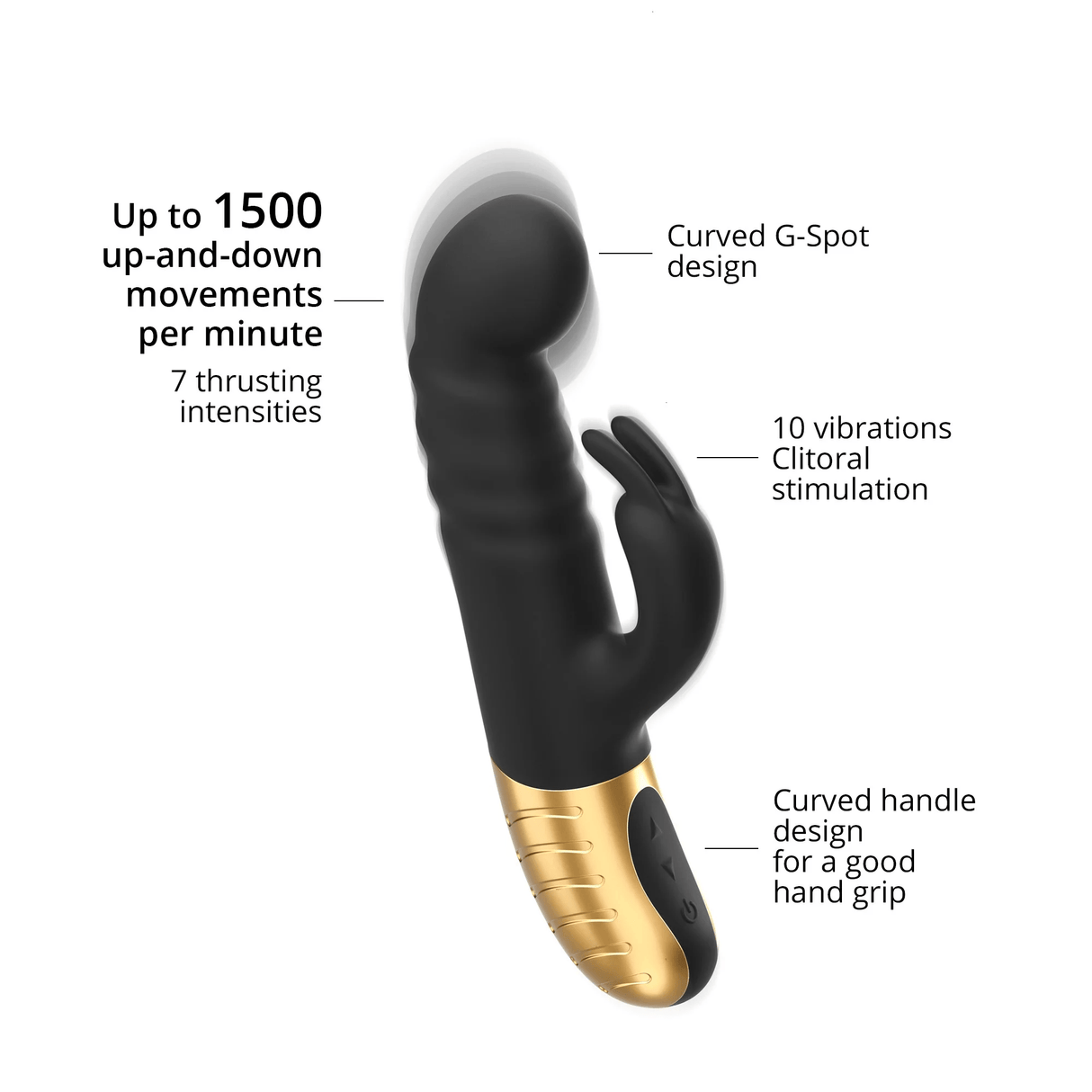 Dorcel G-Stormer Rabbit Vibrator Luxurious