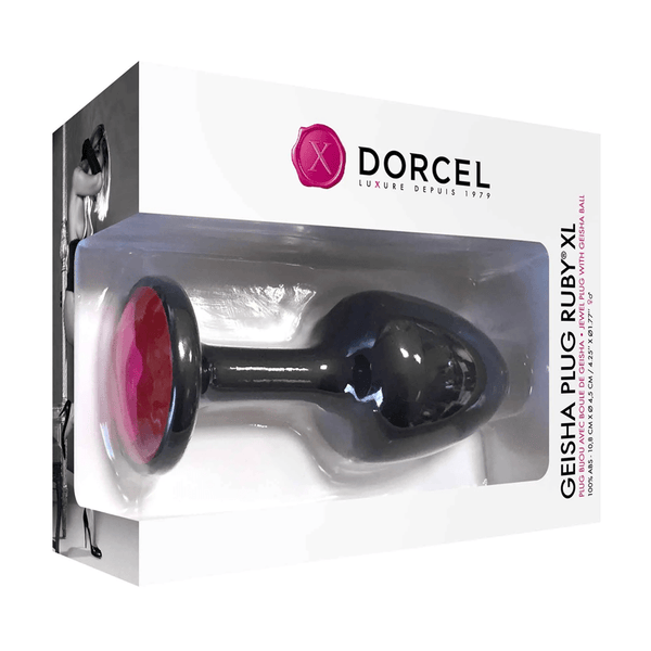 Dorcel Geisha Anal Plug Ruby Extra Large