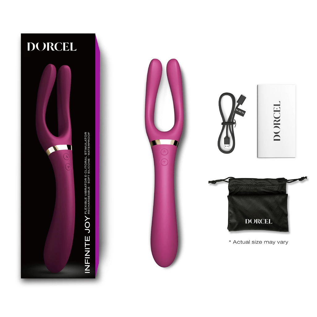 Dorcel Infinite Joy Plum - Clitoral & Other Erogenous Zones Stimulator