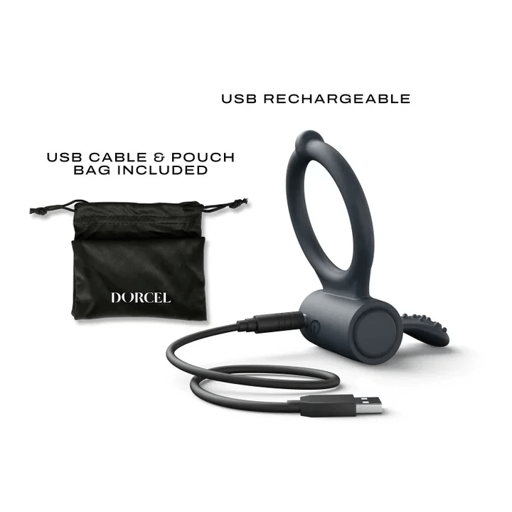 Dorcel Power Clit+ Cock Ring & Clitoral Stimulation