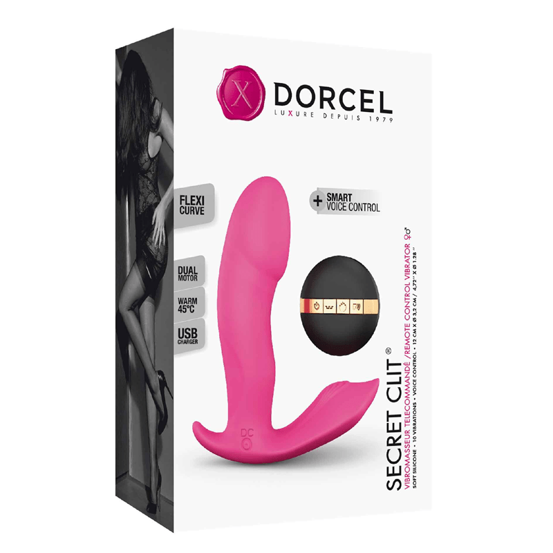 Dorcel Secret Clit – G-Spot Vibrator with Triple Stimulation