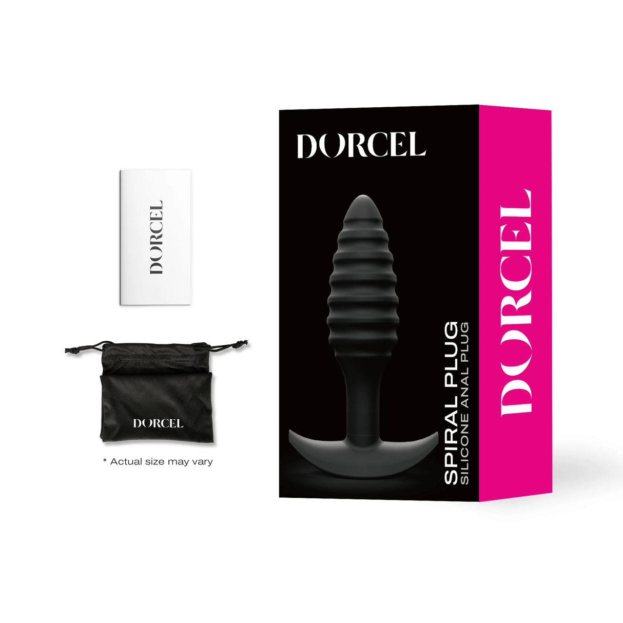 Dorcel Spiral Silicone Anal Plug - Luxurious