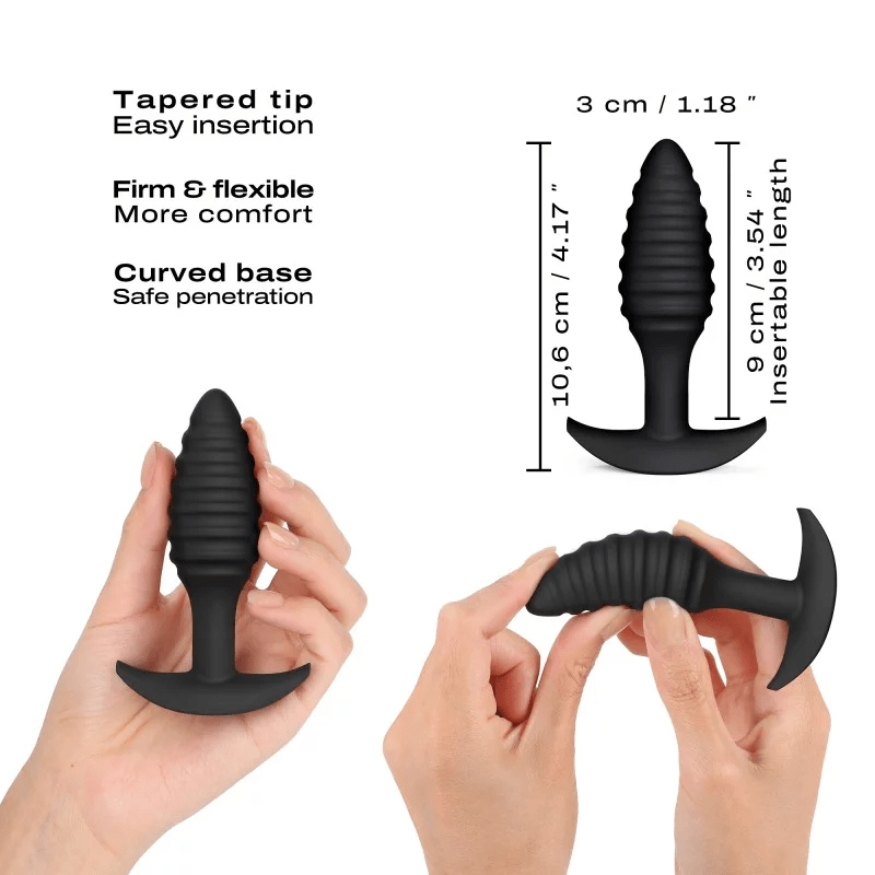 Dorcel Spiral Silicone Anal Plug - Luxurious