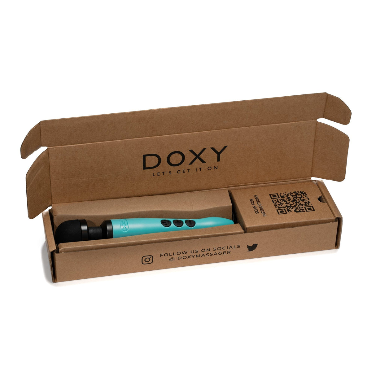 Doxy 3 USB-C - Wand Massager - Turquoise