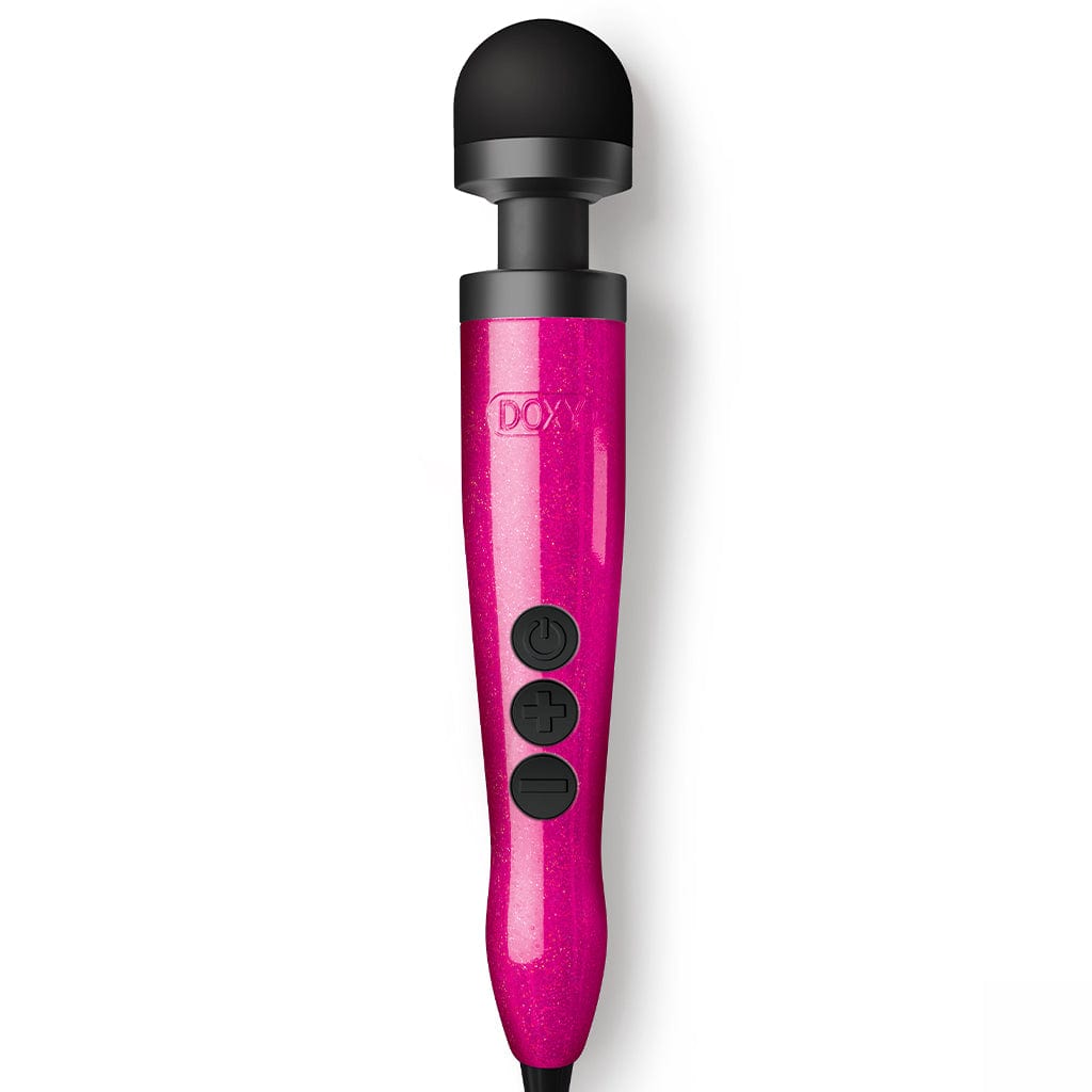 Doxy Die Cast 3 - Breast Cancer Awareness Edition - Wand Massager - Hot Pink