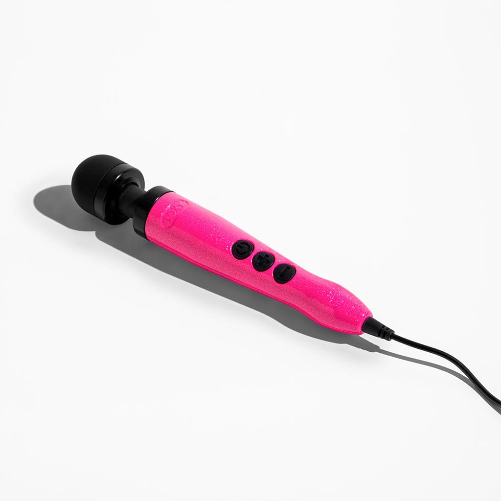 Doxy Die Cast 3 - Breast Cancer Awareness Edition - Wand Massager - Hot Pink