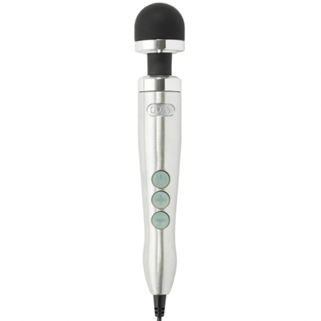 Doxy Die Cast 3 - Wand Massager - Brushed Metal