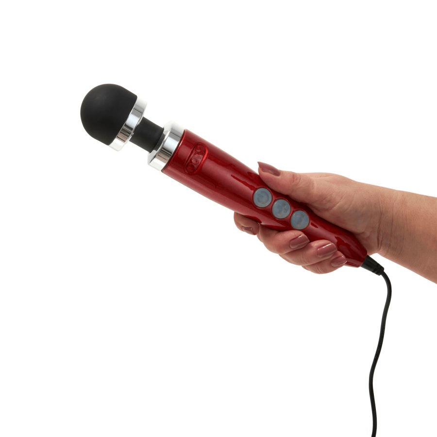 Doxy Die Cast 3 - Wand Massager - Candy Red