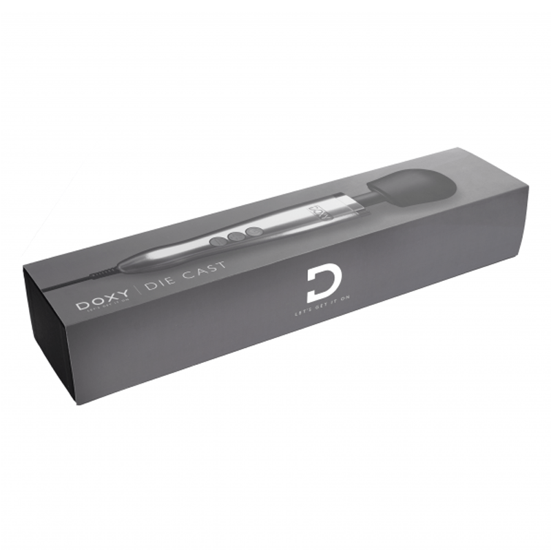 Doxy Die Cast - Wand Massager - Brushed Metal