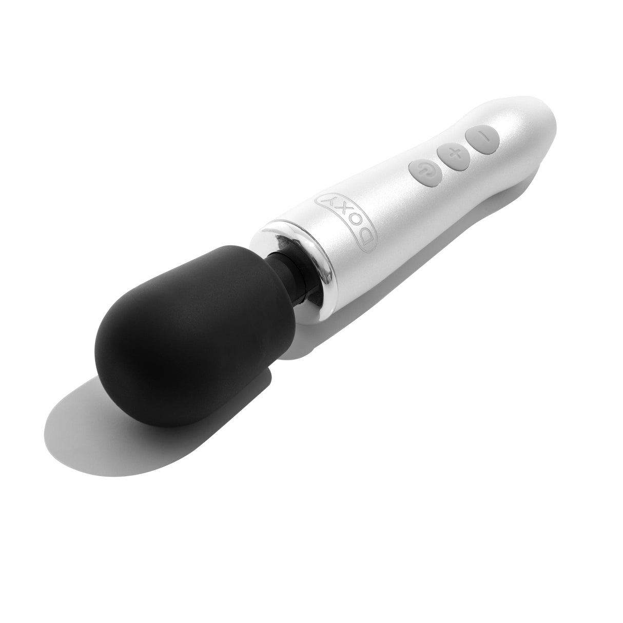Doxy Go Wand Massager - Brushed Metal