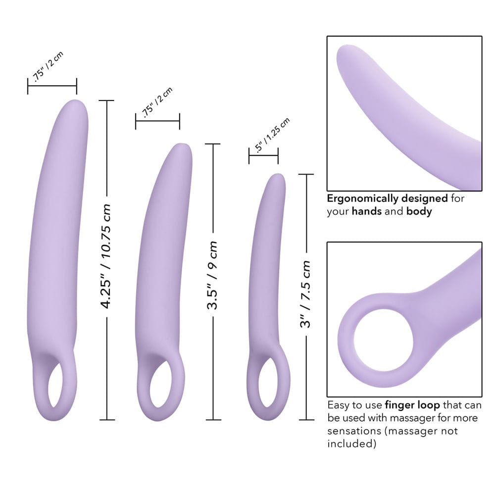 Dr. Berman® Alena™ Silicone Dilators 3pc