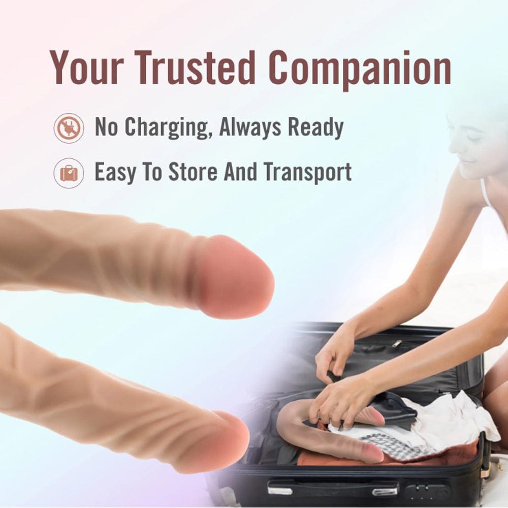 Dr. Skin Plus - 14” Posable Double Dong