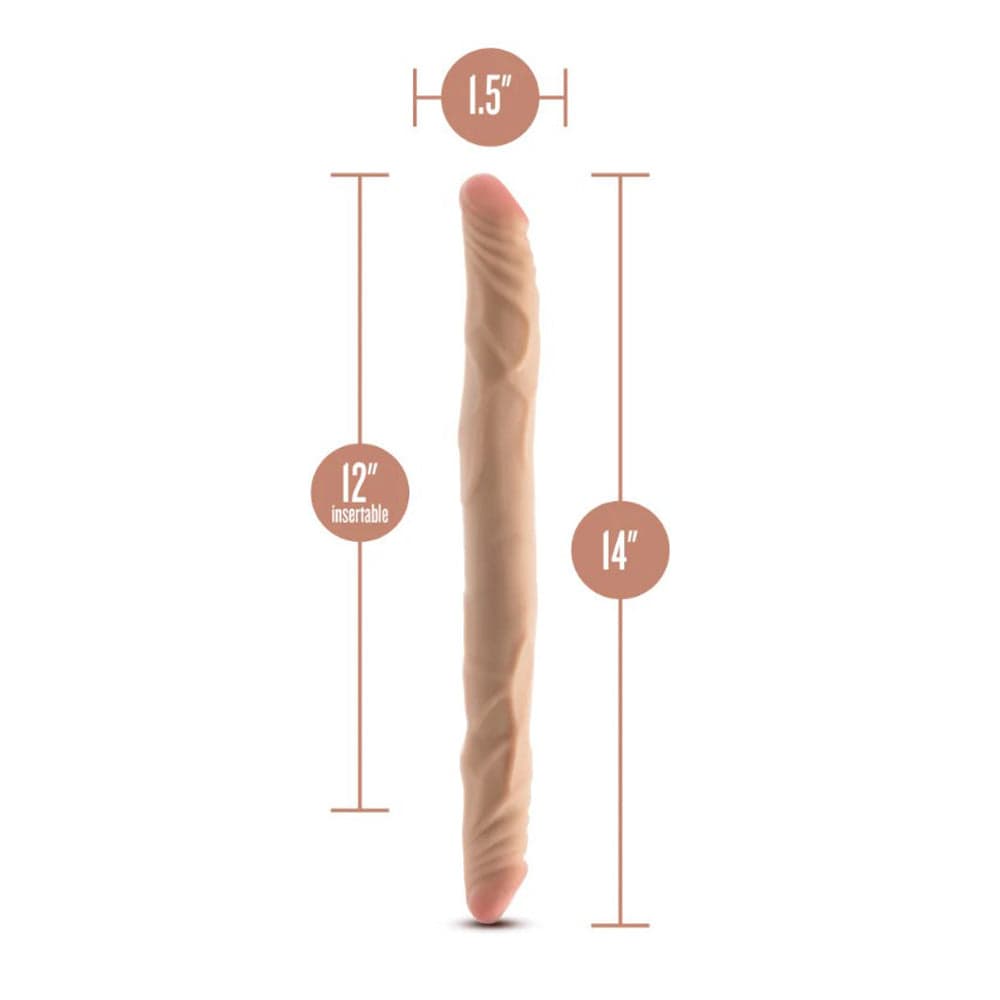 Dr. Skin Plus - 14” Posable Double Dong