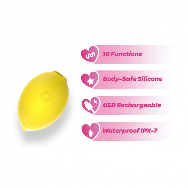 Dreamii Lemon Bliss Yellow Clitoral Suction Stimulator