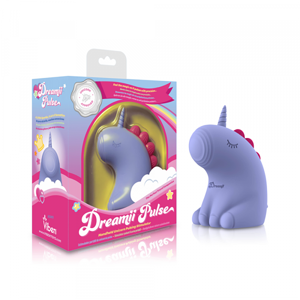 Dreamii Pulse Pulsing Unicorn Stimulator - Mystical Purple
