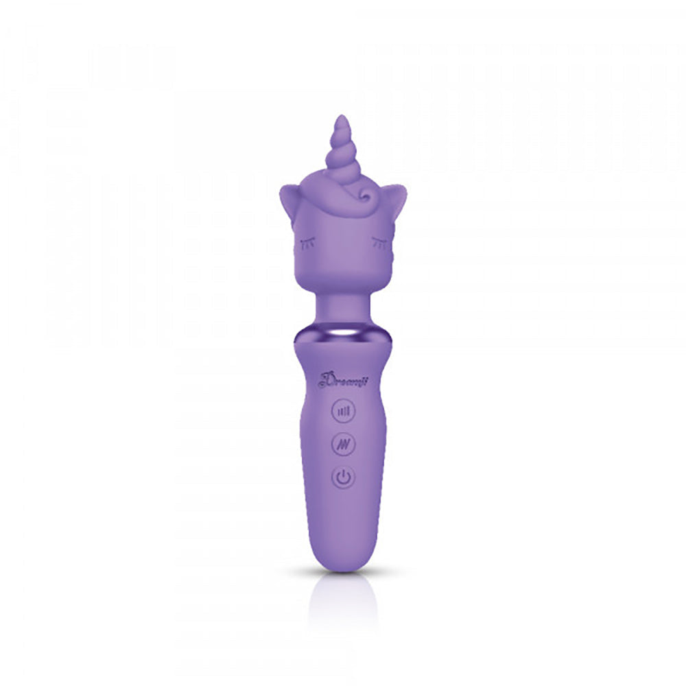 Dreamii Wand Powerful Unicorn Wand Vibrator - Lilac Whirl