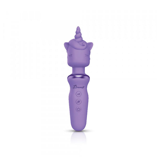 Dreamii Wand Powerful Unicorn Wand Vibrator - Lilac Whirl