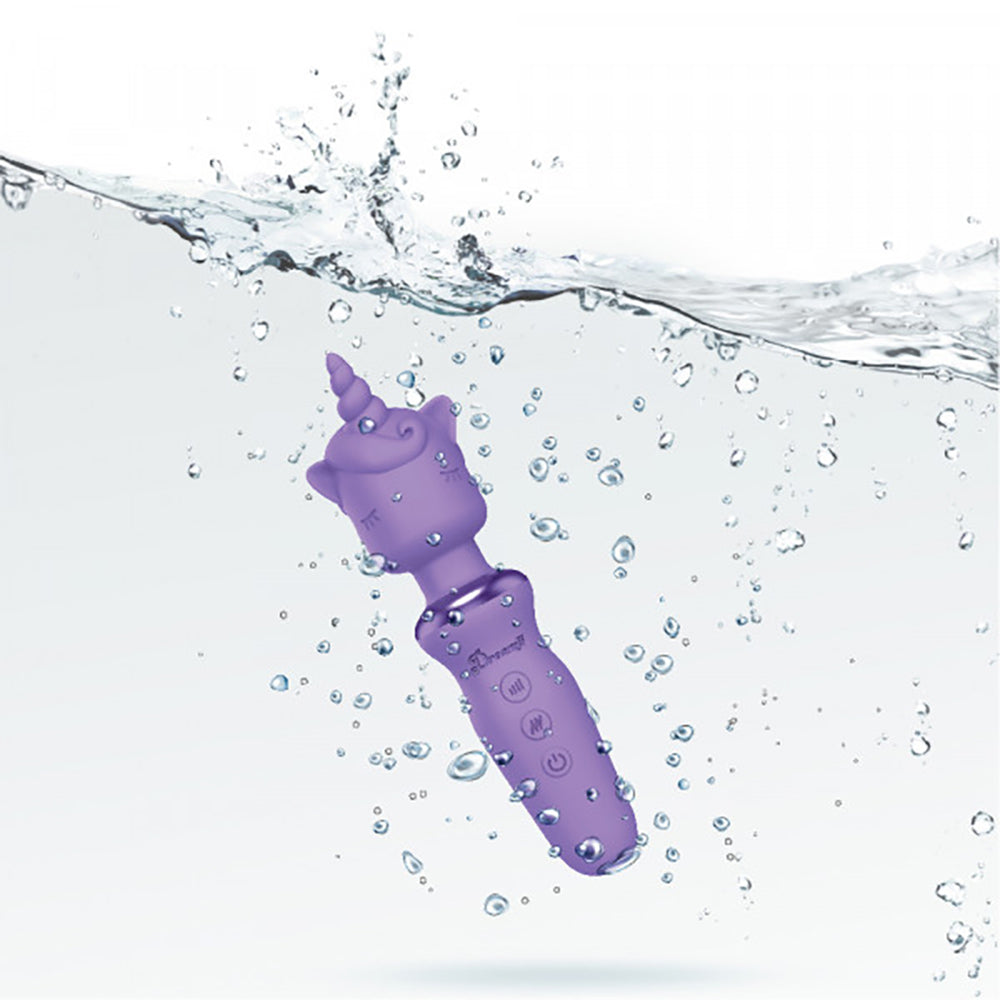 Dreamii Wand Powerful Unicorn Wand Vibrator - Lilac Whirl