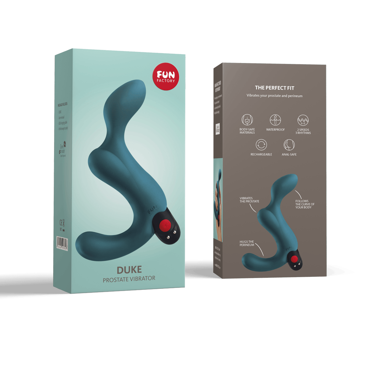 DUKE Vibrating Prostate Butt Plug