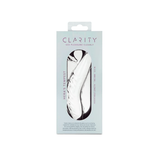 Clarity Hera’s Tempest Glass Dildo