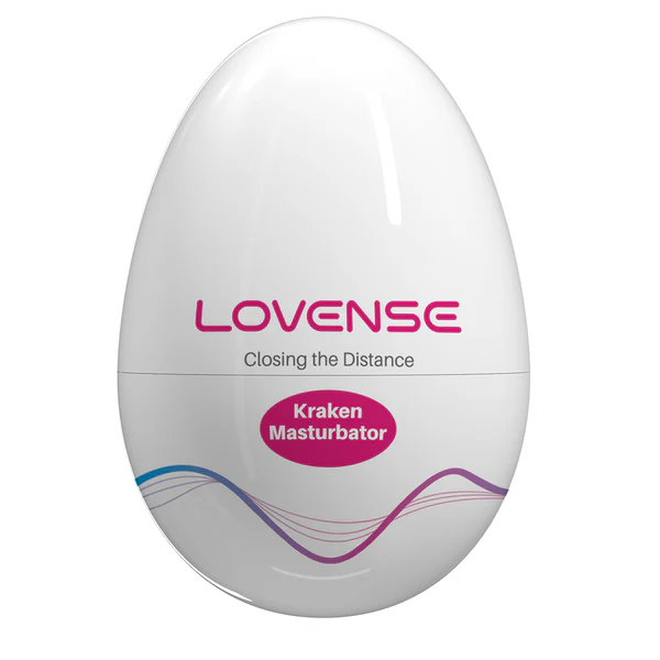 Lovense Kraken Single Egg Masturbator - Single-Use Textured Stroker