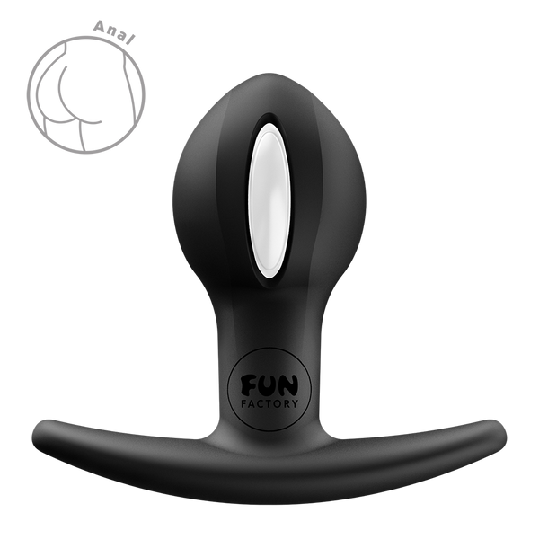 Fun Factory B Ball Uno Black Weighted Anal Plug