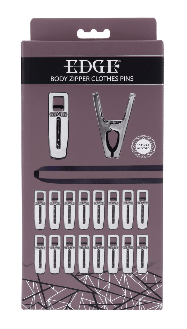 Edge Body Zipper Clothes Pins