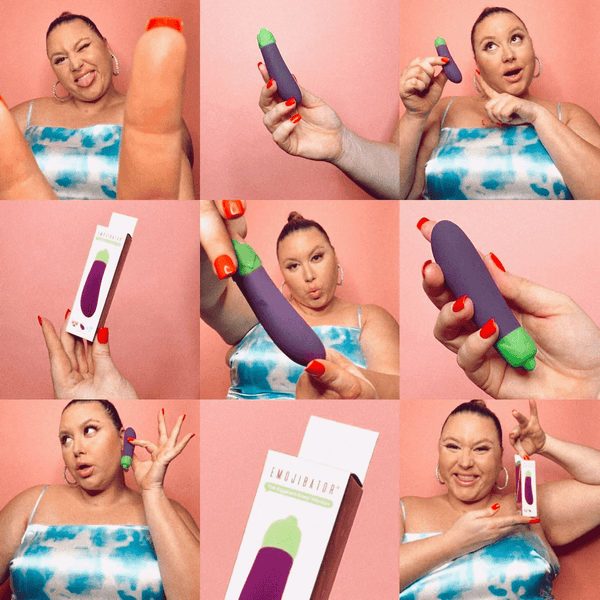 Eggplant Emojibator Vibrator