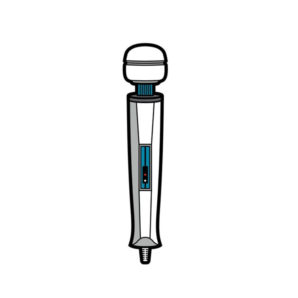 Enamel Pin: Wand Massager