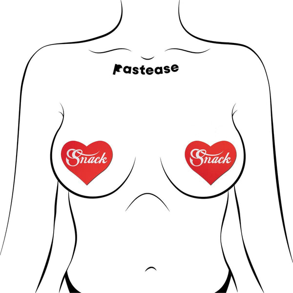 Enjoy 'Snack' Red Heart Pasties