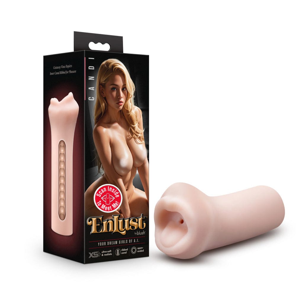EnLust Candi AI Mouth Stroker - Blush