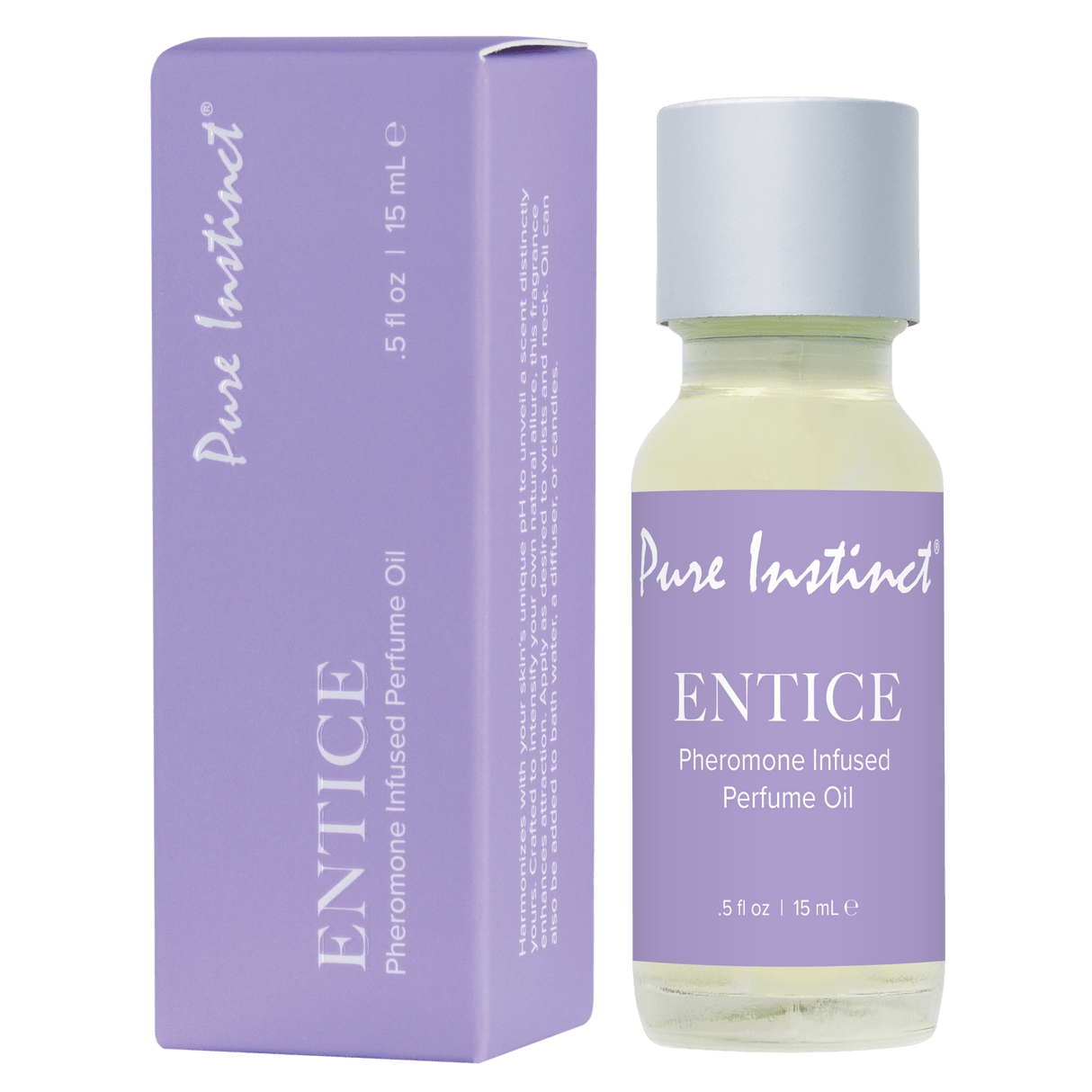 Entice .5oz | 15mL - Pheromone Infused Perfume Oil
