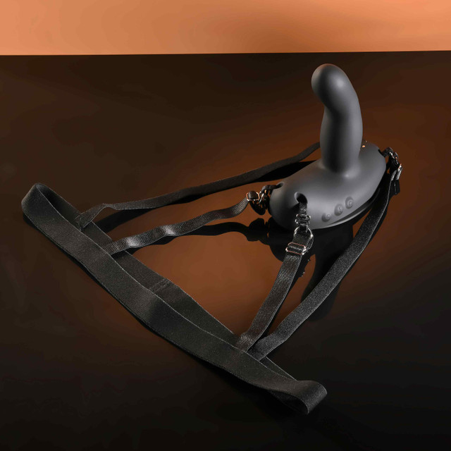 Evolved Come Closer Remote-Controlled Harness Vibrator