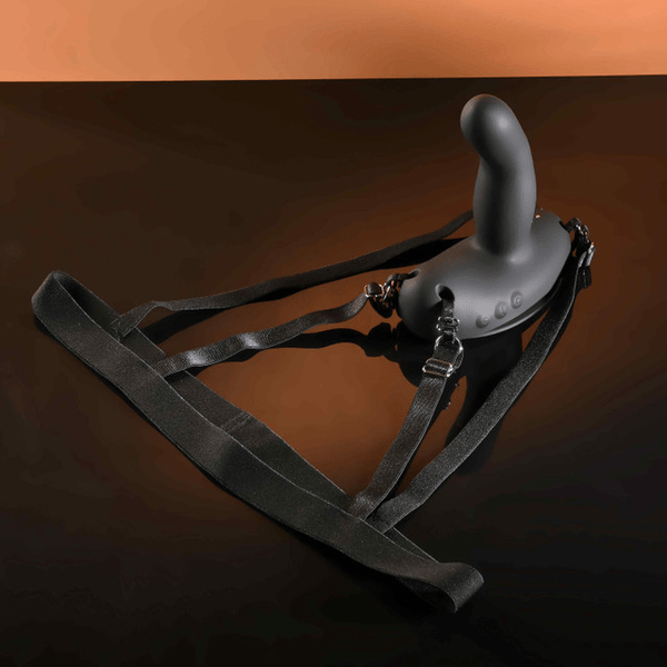 Evolved Come Closer Remote-Controlled Harness Vibrator